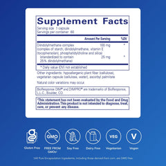 DIMPRO 100 capsules close-up for convenient daily dosing