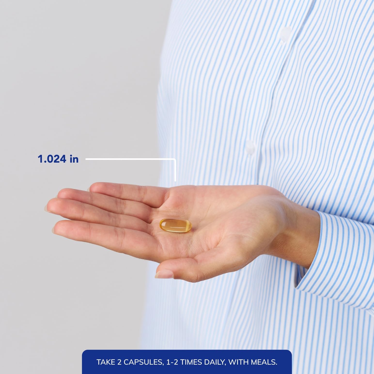 Bottle pour showing easy daily use of EFA Essentials for daily wellness