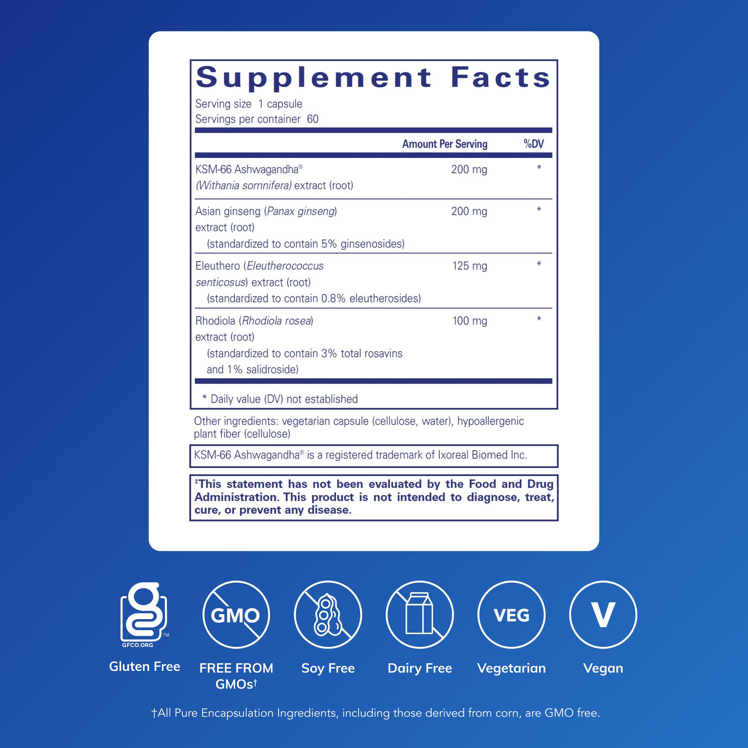 Close-up of Energy Xtra capsules showcasing the adaptogen blend for stamina.