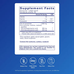Pure Encapsulations EPA/DHA Essentials capsules provide convenient daily omega-3 intake