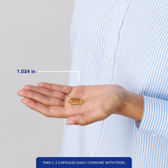 Pure Encapsulations EPA/DHA with Lemon lemon imagery conveys freshness and daily omega-3 intake