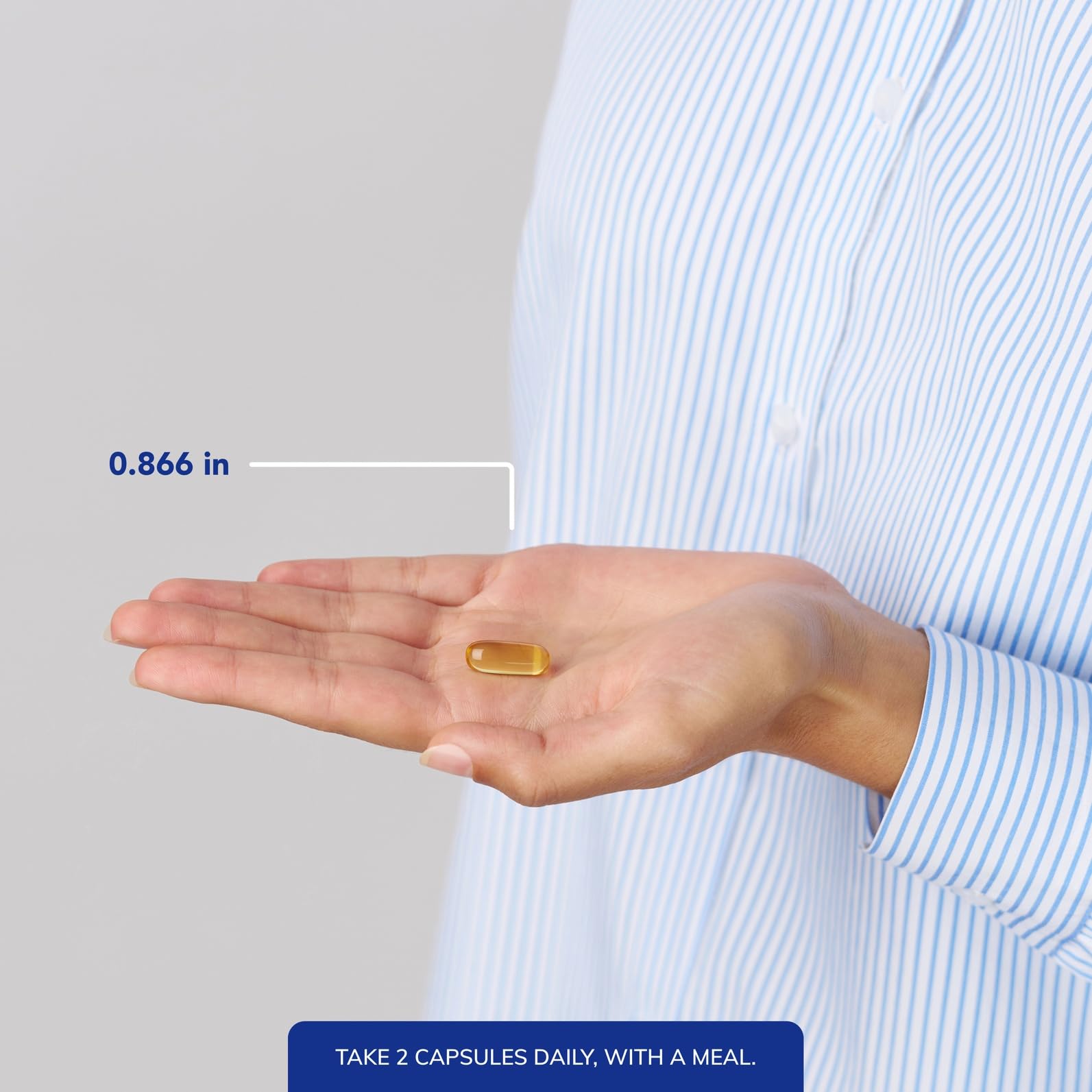 Pure Encapsulations EPA Ultimate bottle side-label close-up highlighting purity and allergen-free promise
