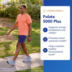 Pure Encapsulations Folate 5,000 Plus capsules close-up shows capsule form for daily use.