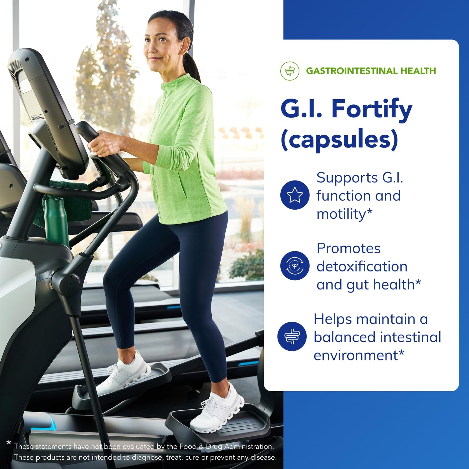 GI Fortify label close-up showing premium ingredients and purity.