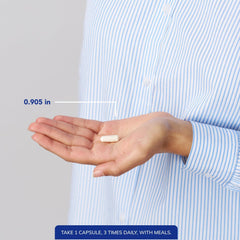 Pure Encapsulations ingredients panel image indicates MSM inclusion