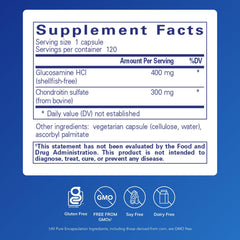 Pure Encapsulations capsules close-up highlighting premium ingredients for joint mobility