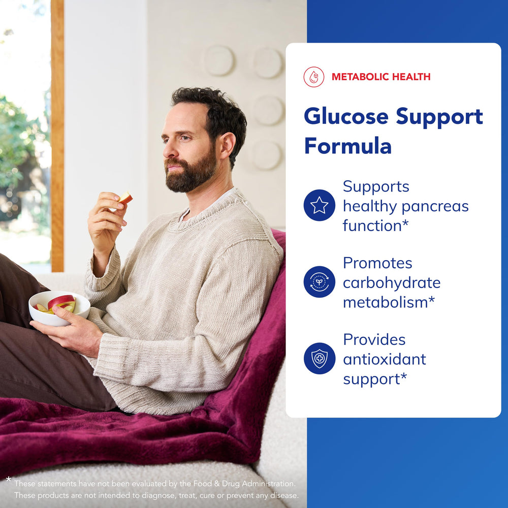 Capsules of Pure Encapsulations Glucose Support Formula for daily use