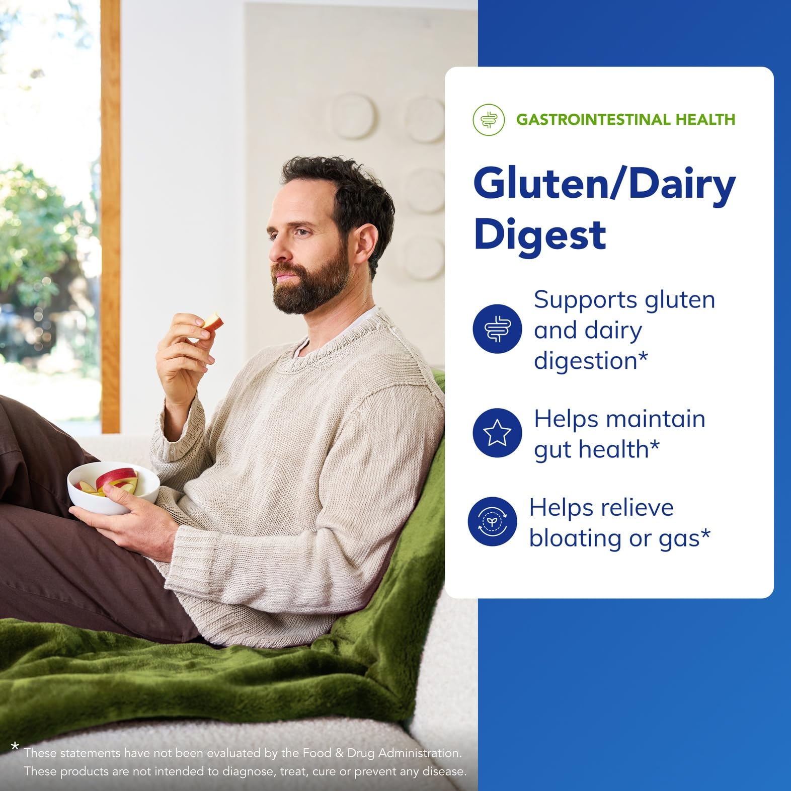 Label shows Pure Encapsulations Gluten/Dairy Digest with Tolerase G enzyme