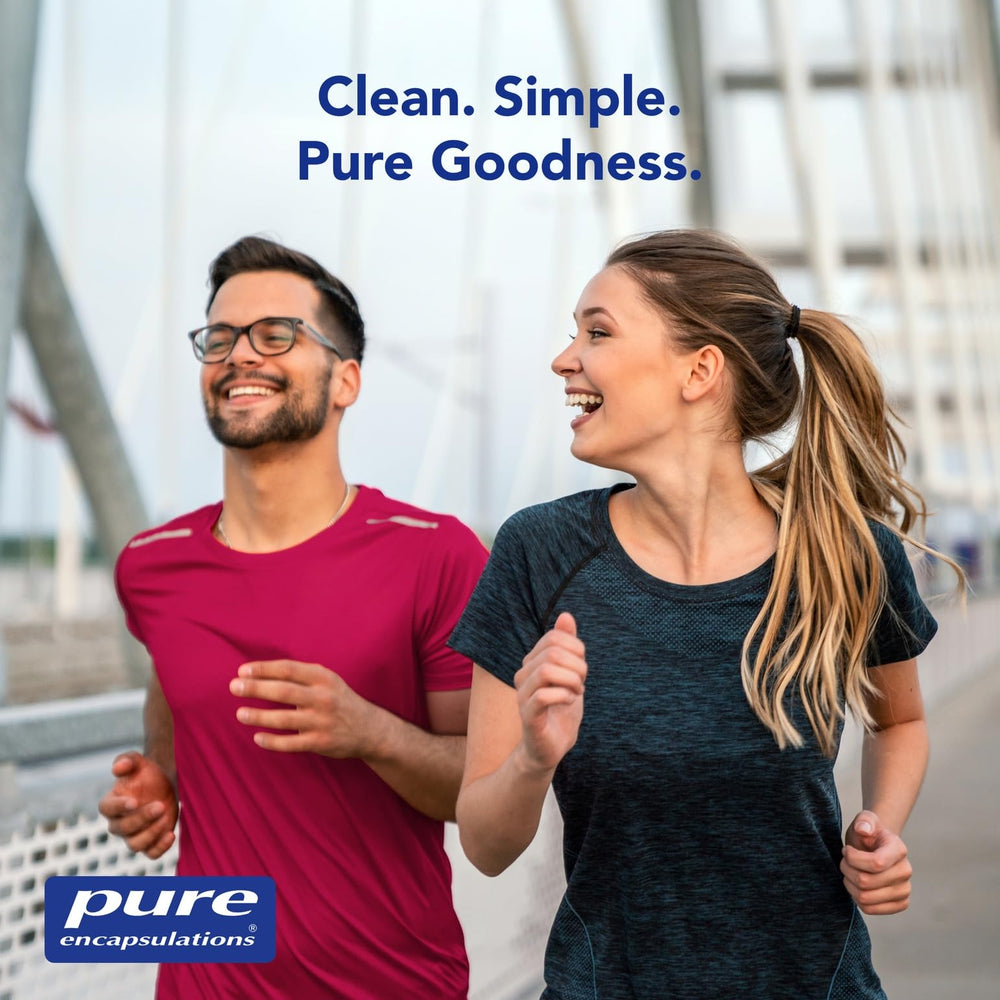 Box and bottle packaging of Pure Encapsulations Homocysteine Factors—premium quality and purity.