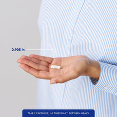 Pure Encapsulations IP6 bottle on shelf signaling premium hypoallergenic option