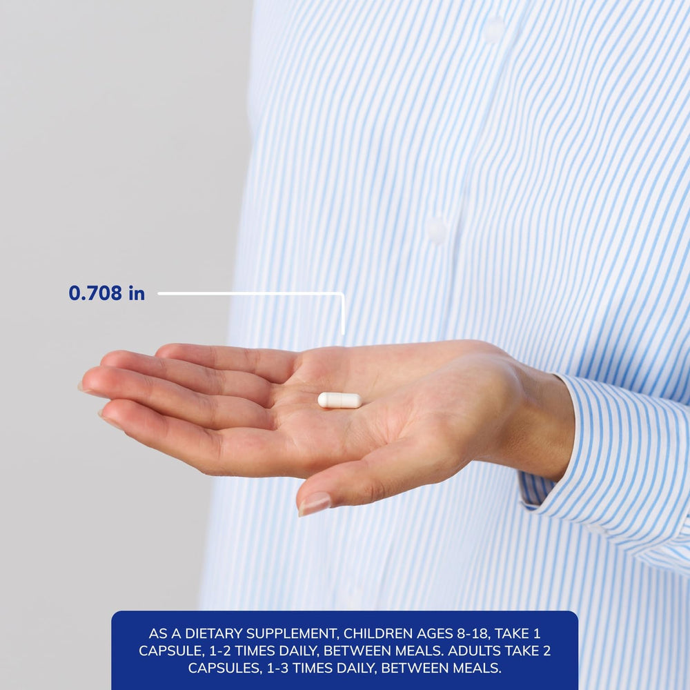 Pure Encapsulations L-Theanine closeup label emphasizing purity and caffeine modulation benefits