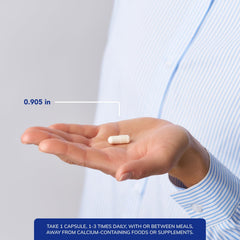 Pure Encapsulations label detail shows purity and allergen-free claim.