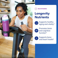Longevity Nutrients capsules ready for daily supplementation.