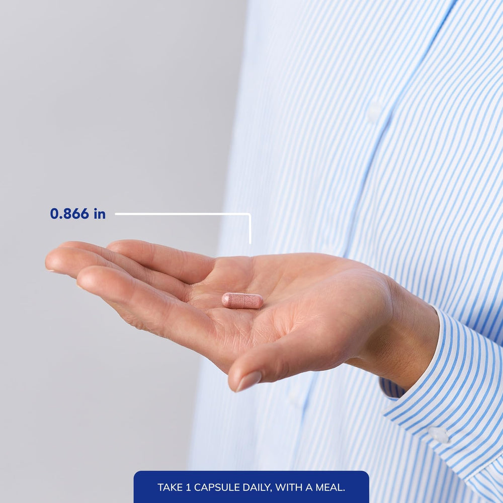 Serving with a meal: one capsule as part of daily routine