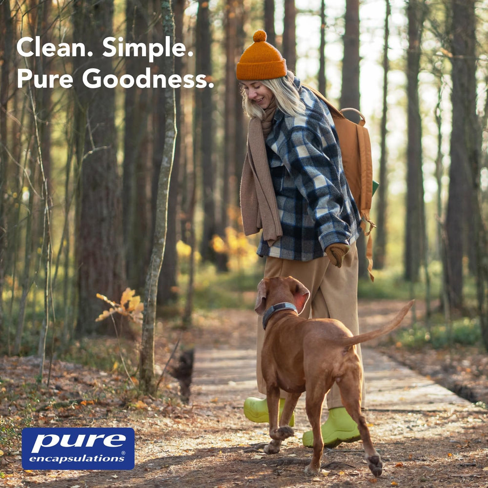 Pure Encapsulations Magnesium Glycinate packaging communicates premium, clean-label formulation.