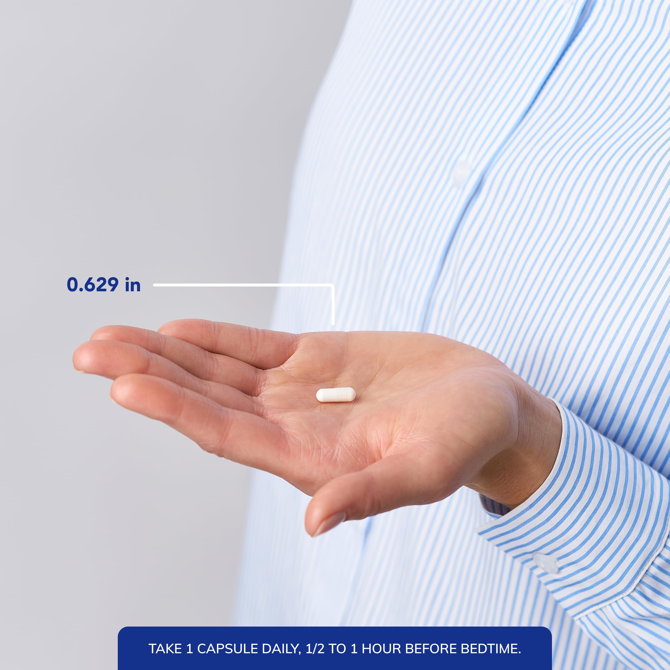 Pure Encapsulations Melatonin 3 mg label close-up highlighting purity and allergen-free formulation