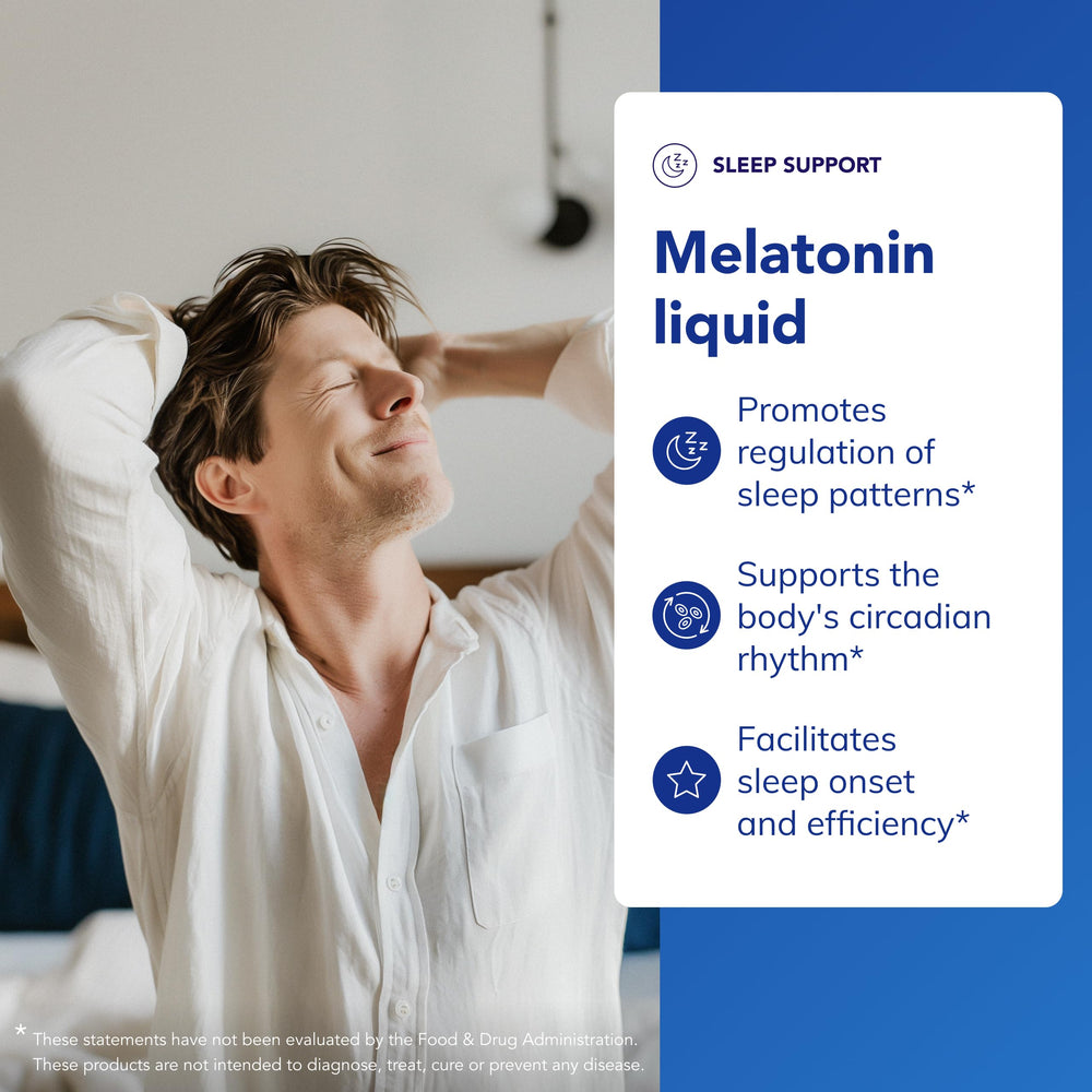 Pure Encapsulations Melatonin Liquid label — shows potency and purity for informed choices.