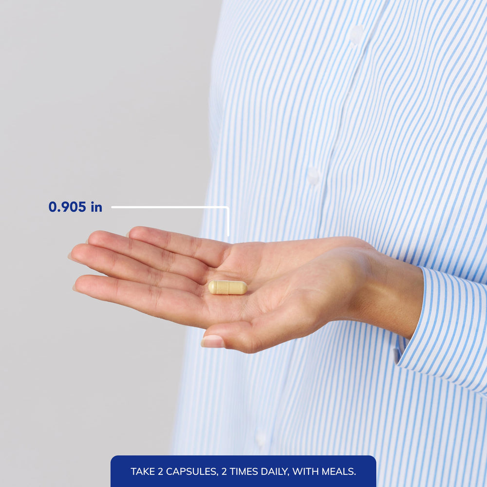 Packaging shot of Mitochondria-ATP bottle emphasizing allergen-free formula.