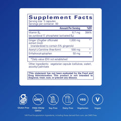 MotilPro product label shows clear nutrition information.