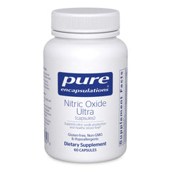 Pure Encapsulations Nitric Oxide Ultra bottle for vascular health support