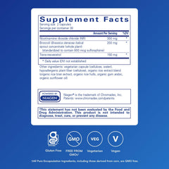 NR Longevity capsules close-up showing easy daily supplementation.