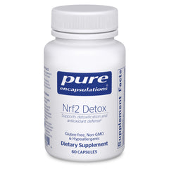 Pure Encapsulations Nrf2 Detox bottle front for everyday wellness support