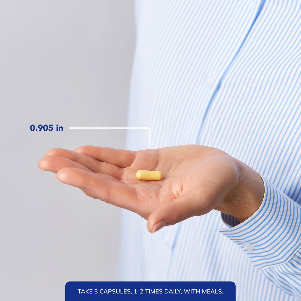 Pure Encapsulations Nutrient 950 A label detail—transparent purity and allergen-free formulation