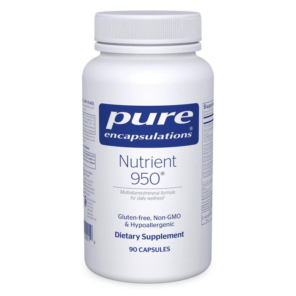 Pure Encapsulations Nutrient 950 bottle front supports daily wellness.