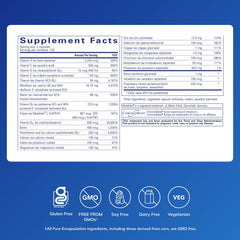 Pure Encapsulations Nutrient 950 capsules closeup showing easy-to-swallow tablets