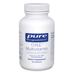 Pure Encapsulations O.N.E. multivitamin bottle shown for daily wellness