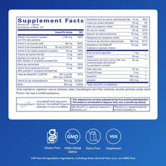 Close-up of O.N.E. multivitamin pills for easy daily dosing