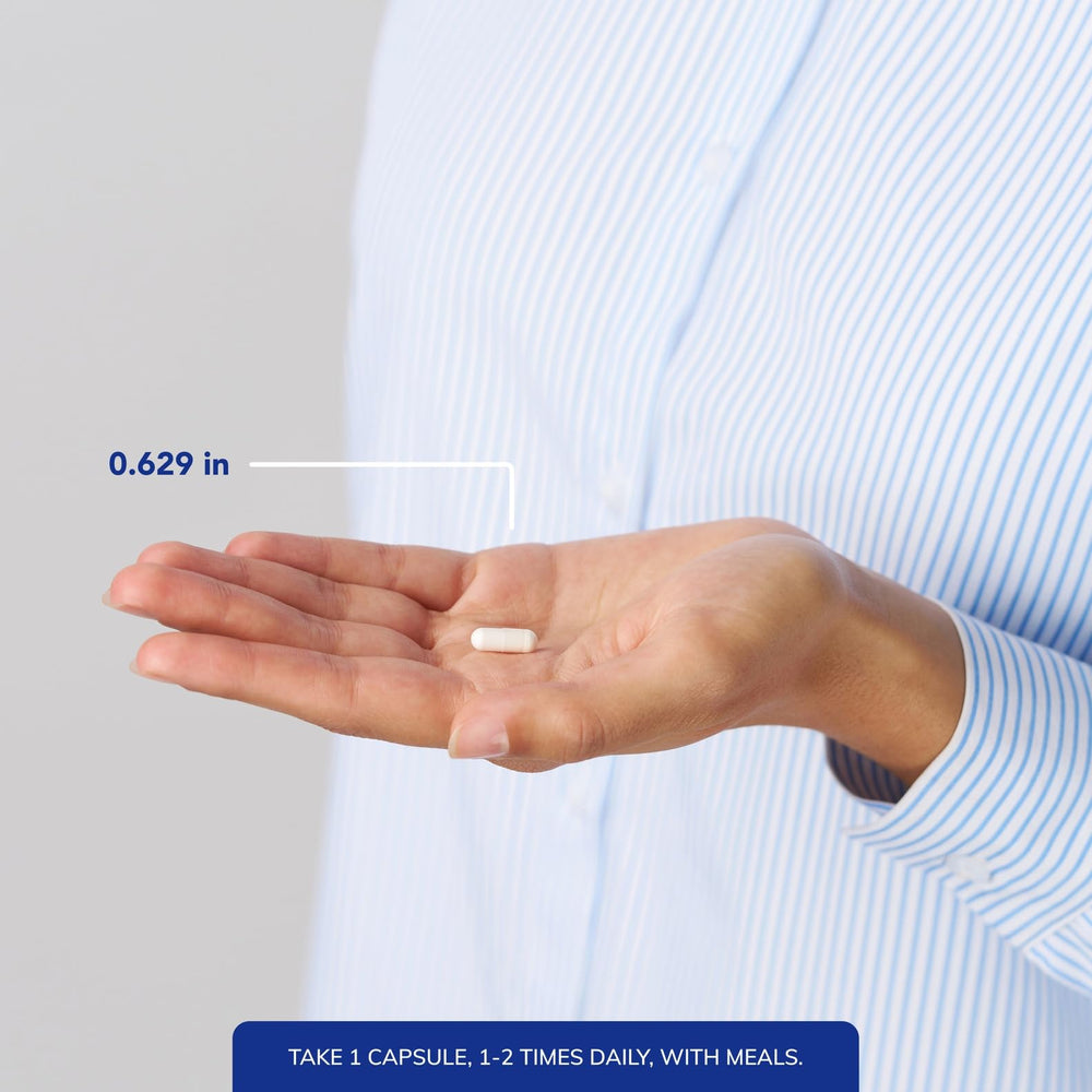 Pure Encapsulations Peptic-Care bottle with meals emphasizes use with meals