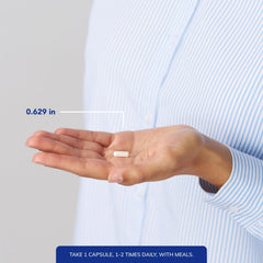 Pure Encapsulations Peptic-Care bottle with meals emphasizes use with meals