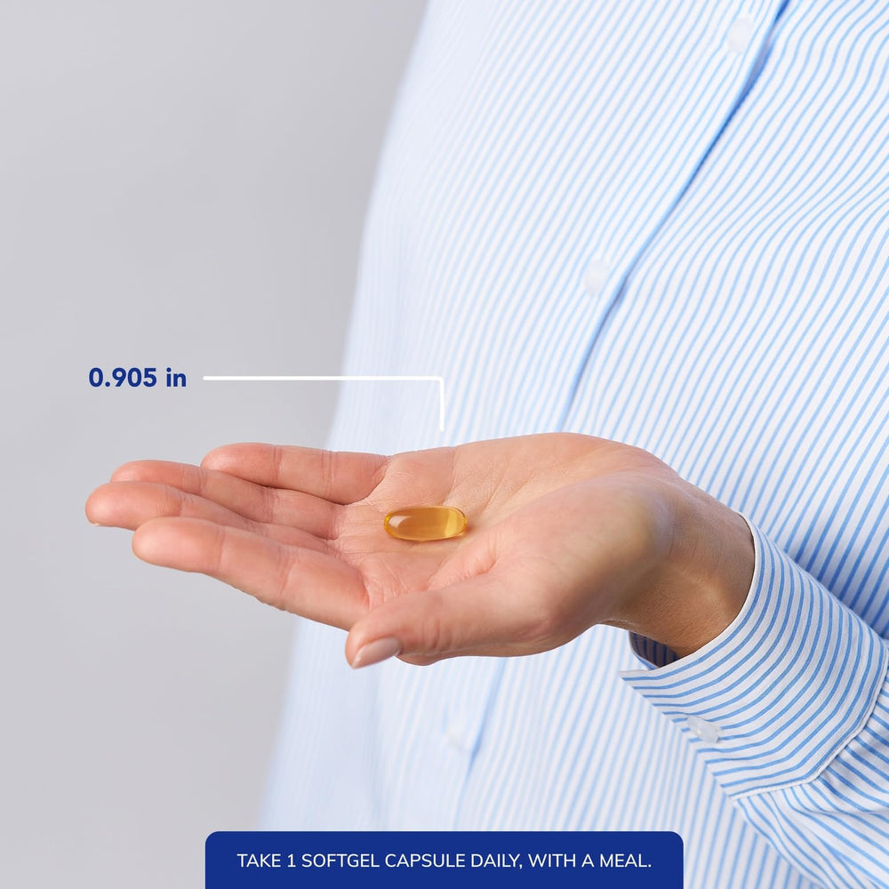 Pro-Resolve Omega label close-up highlighting purity and allergen-free formulation
