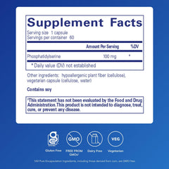 PS100 capsules-closeup shows easy-to-swallow capsules for daily use