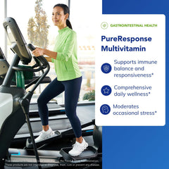 Pure Encapsulations PureResponse Multivitamin label detail highlighting premium ingredients.