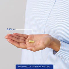 Capsules poured into a hand for a simple daily ritual.