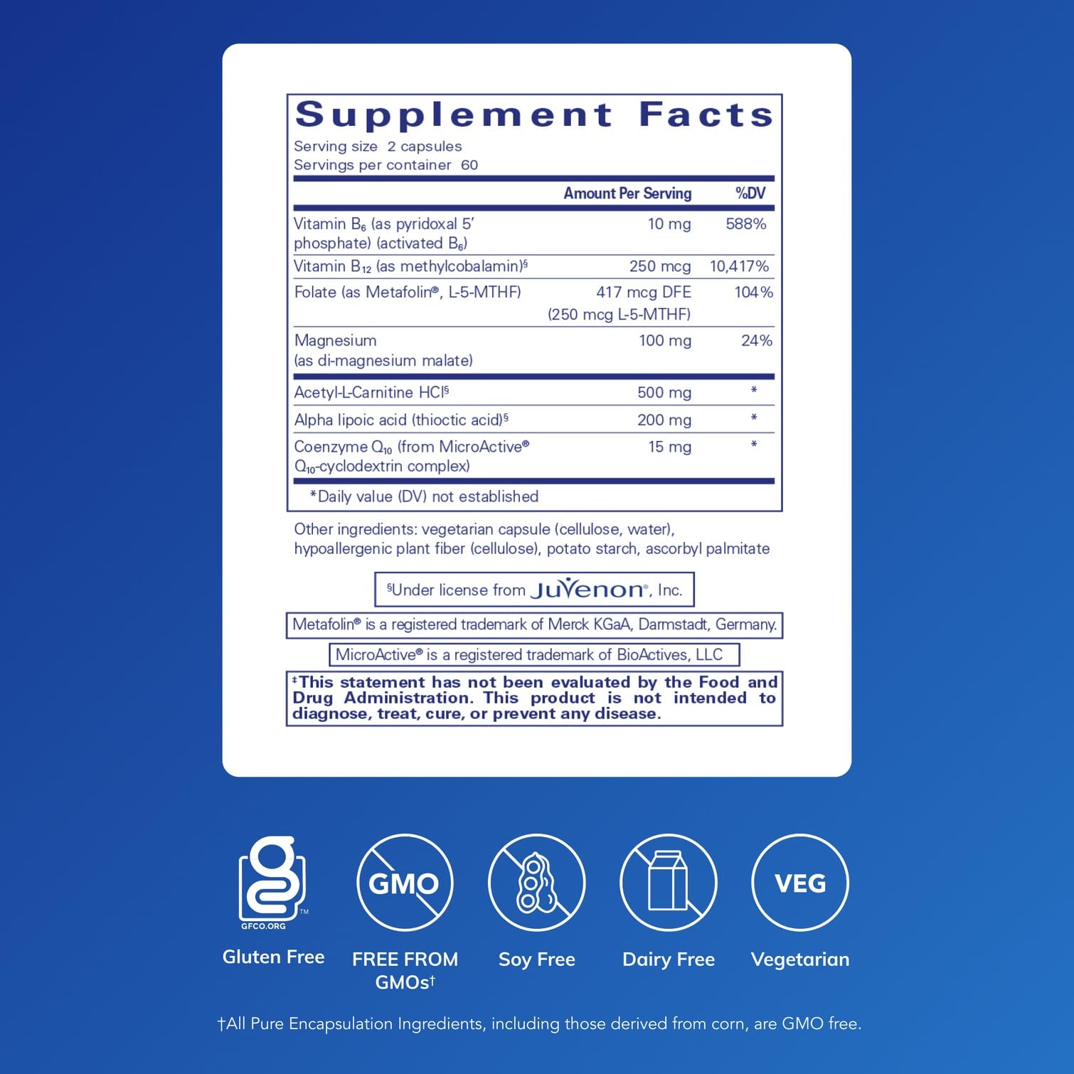 Close-up of Revita-Age Nerve capsules for comprehensive nerve support.