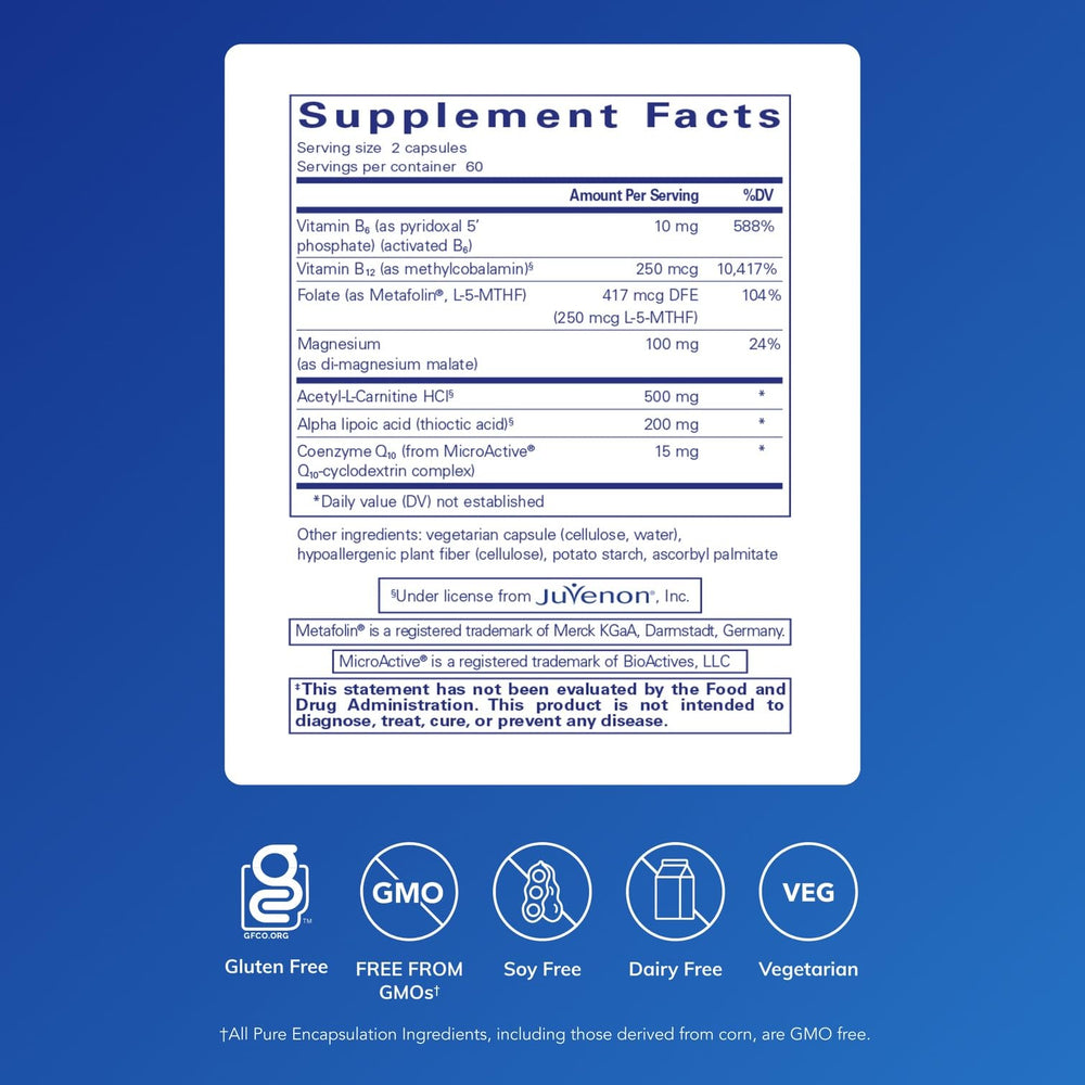 Close-up of Revita-Age Nerve capsules for comprehensive nerve support.