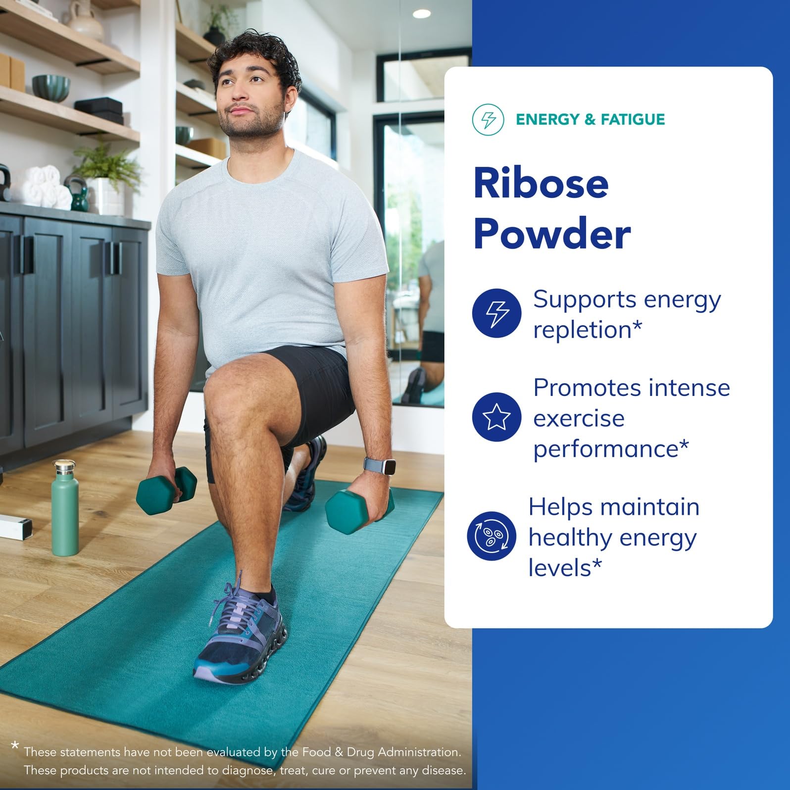 Pure Encapsulations Ribose label closeup highlights purity and trusted sourcing.