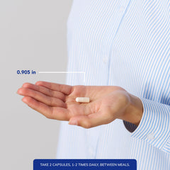 Pure Encapsulations SeroPlus bottle on table suggests easy daily use