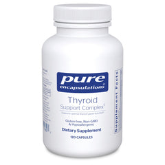 Pure Encapsulations Thyroid Support bottle, convenient daily capsules for thyroid nourishment