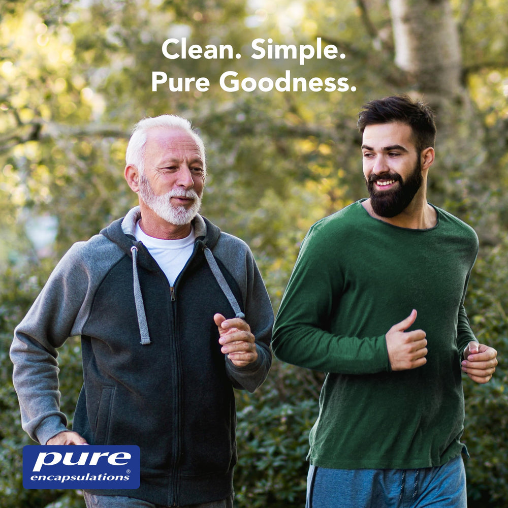 Allergen-free assurance icon shown alongside Pure Encapsulations branding