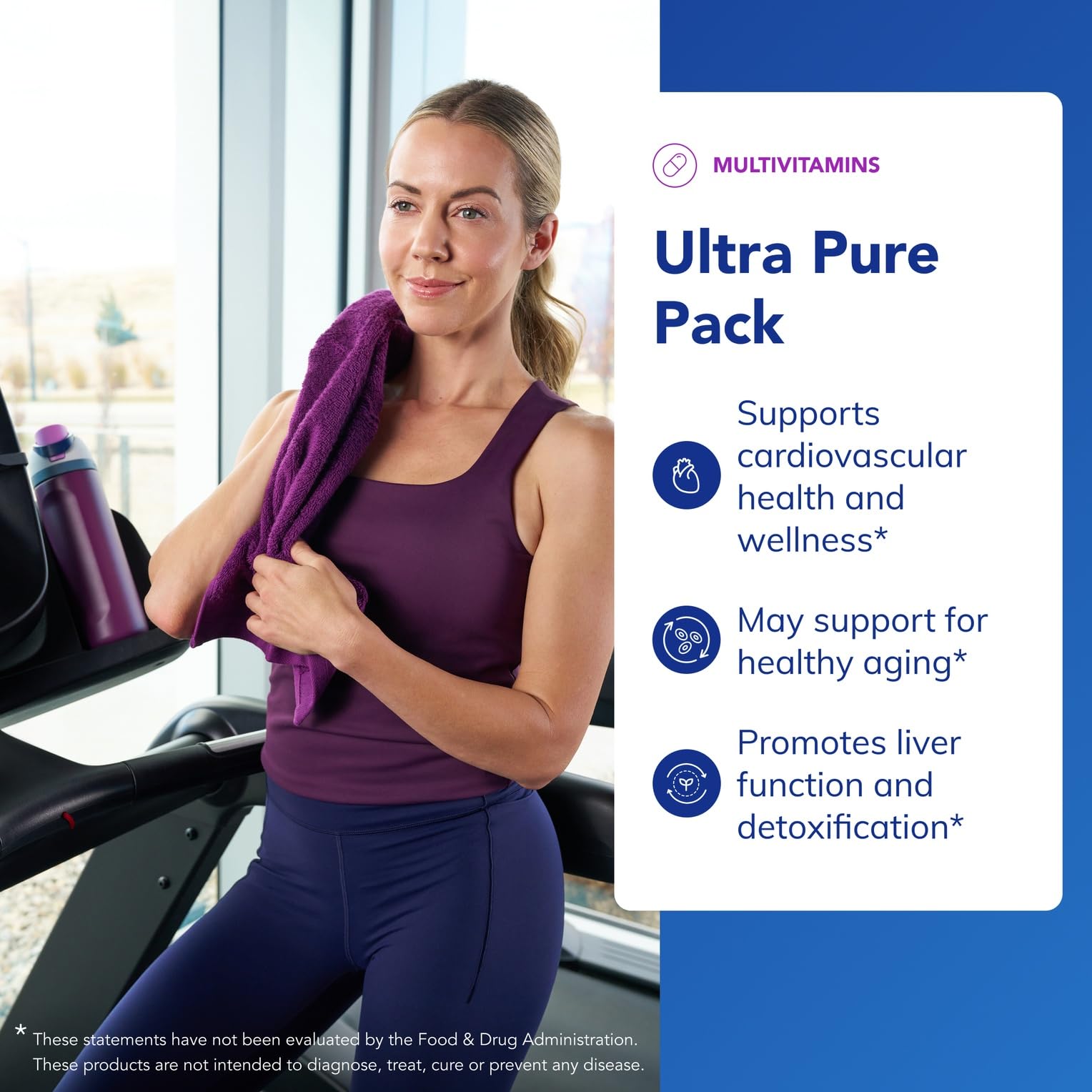 Pure Encapsulations Ultra Pure Pack close-up of CoQ10 ingredient, a key nutrient included