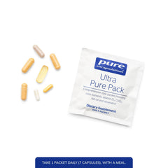 Pure Encapsulations Ultra Pure Pack omega-3 fish oil capsule detail