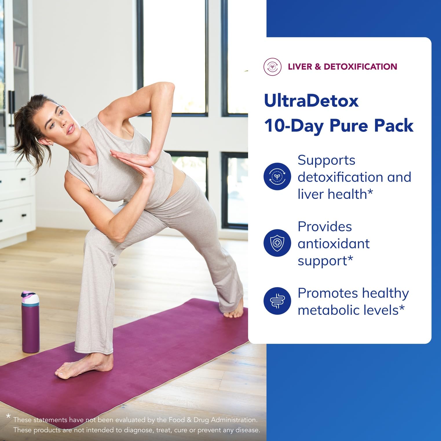 Pure Encapsulations Ultradetox 10-Day Pack packets for convenient daily servings.