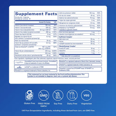 Pure Encapsulations VisionPro Nutrients capsules close-up highlighting lutein and zeaxanthin.