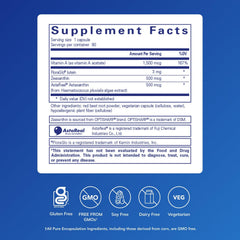 Pure Encapsulations Vitamin A Carotenoids capsules closeup for daily intake