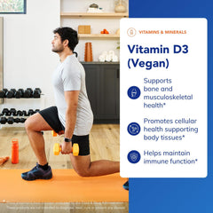 Pure Encapsulations Vitamin D3 Vegan label detail notes organic vegan sourcing