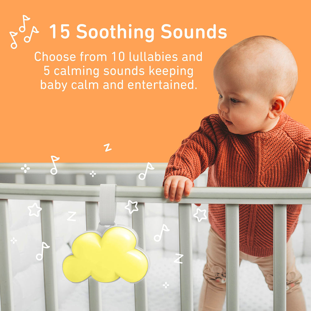 Pure Enrichment PureBaby Cloud night light with color cycle for gentle bedtime ambience